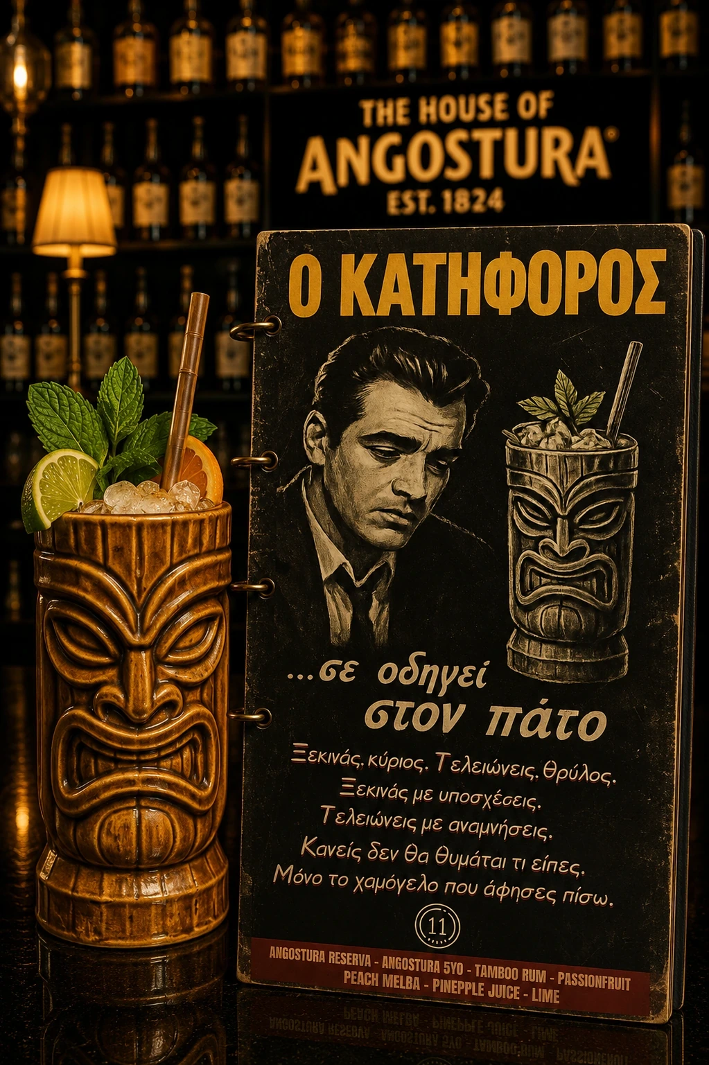 Ο Κατήφορος — το αυθεντικό γραφιστικό του cocktail