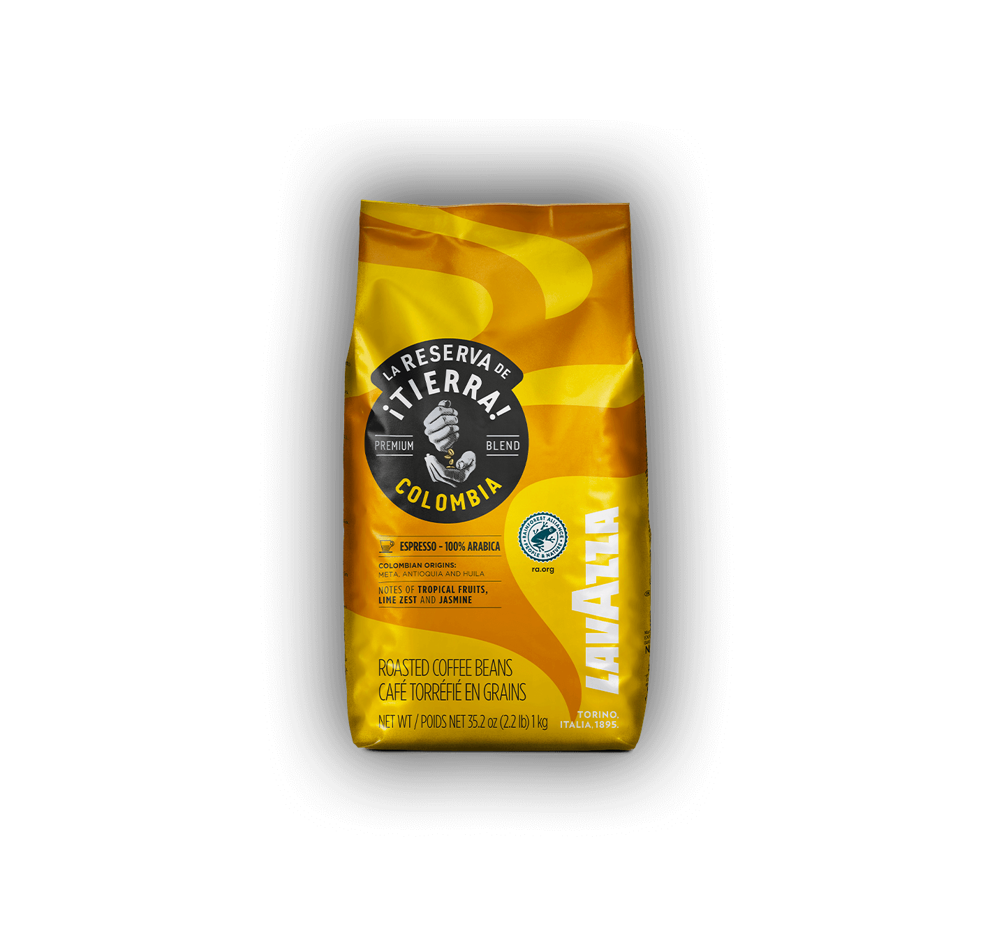 Lavazza La Reserva de ¡Tierra! Colombia — η αυθεντική συσκευασία του καφέ μας