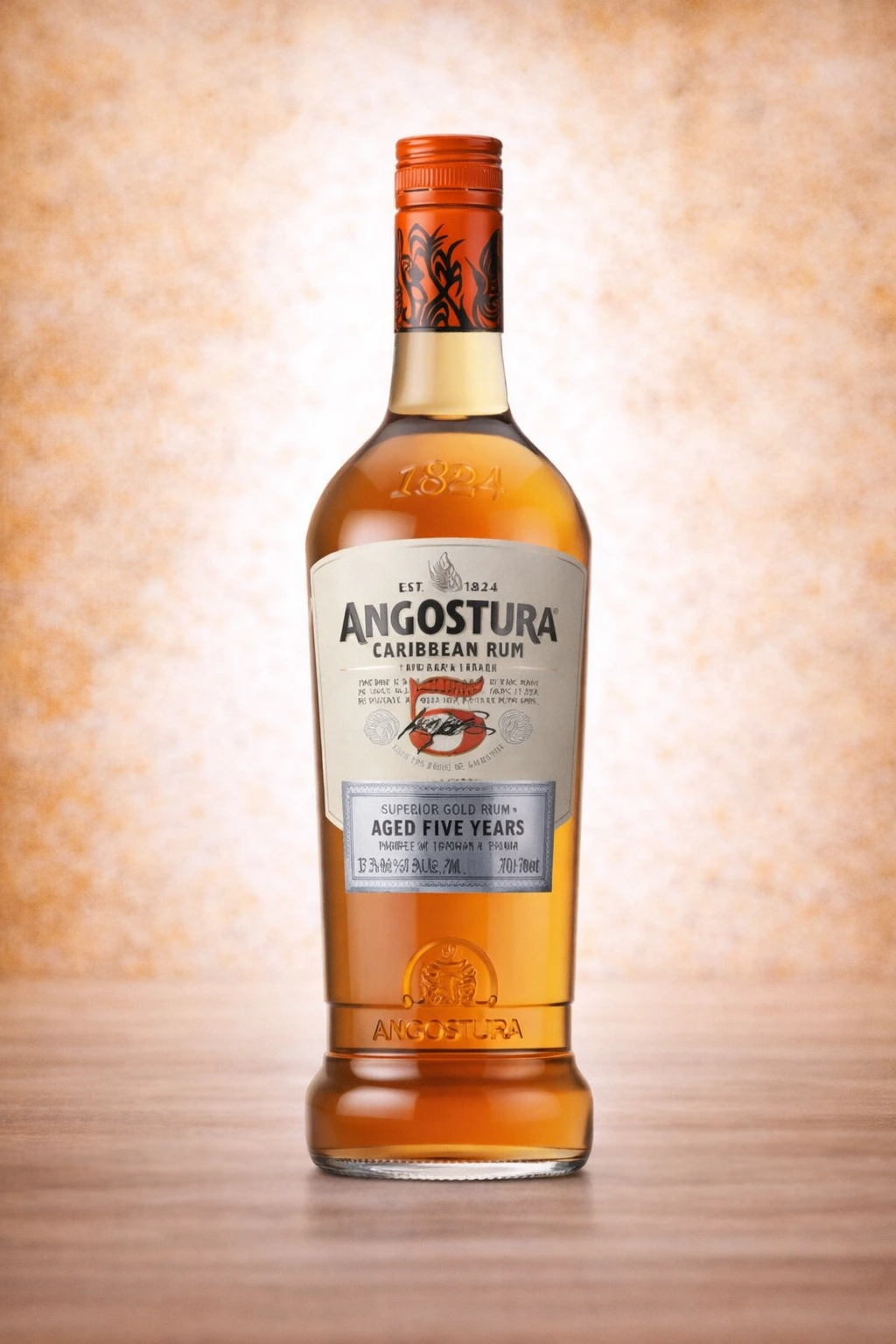 Angostura 5 — φωτογραφία φιάλης