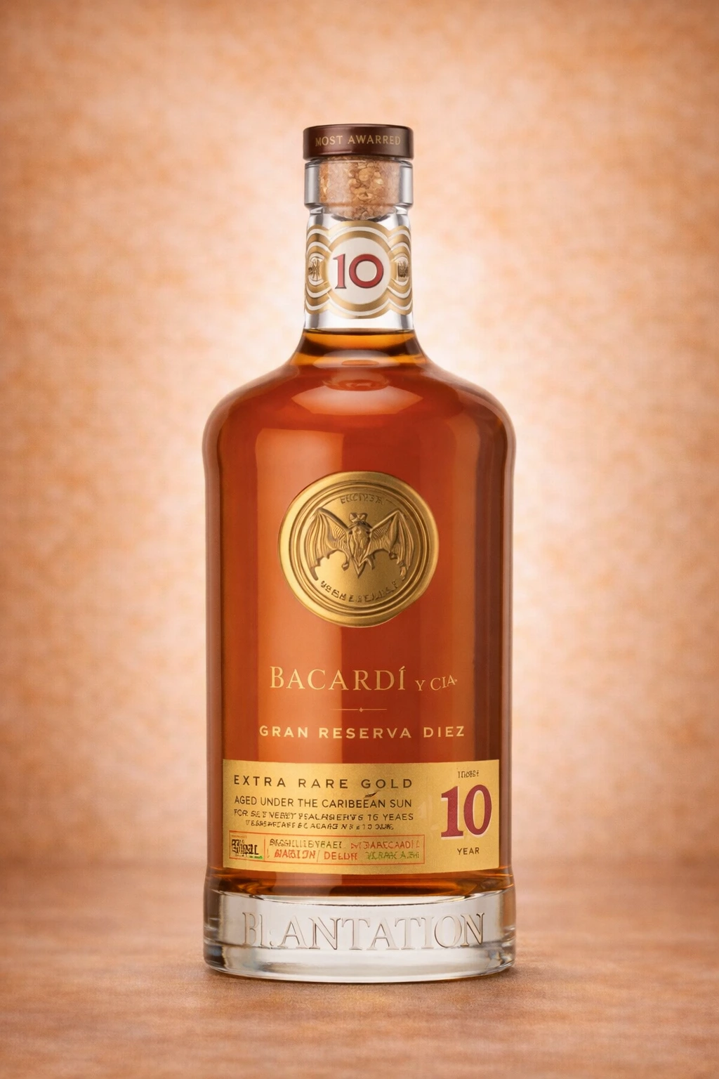 Bacardi 10 — φωτογραφία φιάλης