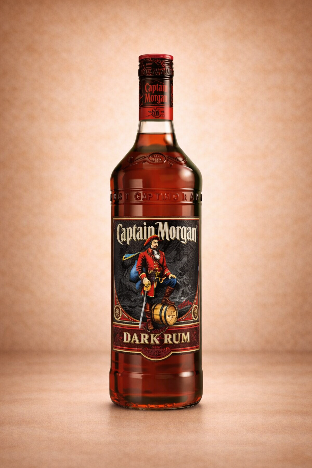 Captain Morgan Dark Rum — φωτογραφία φιάλης
