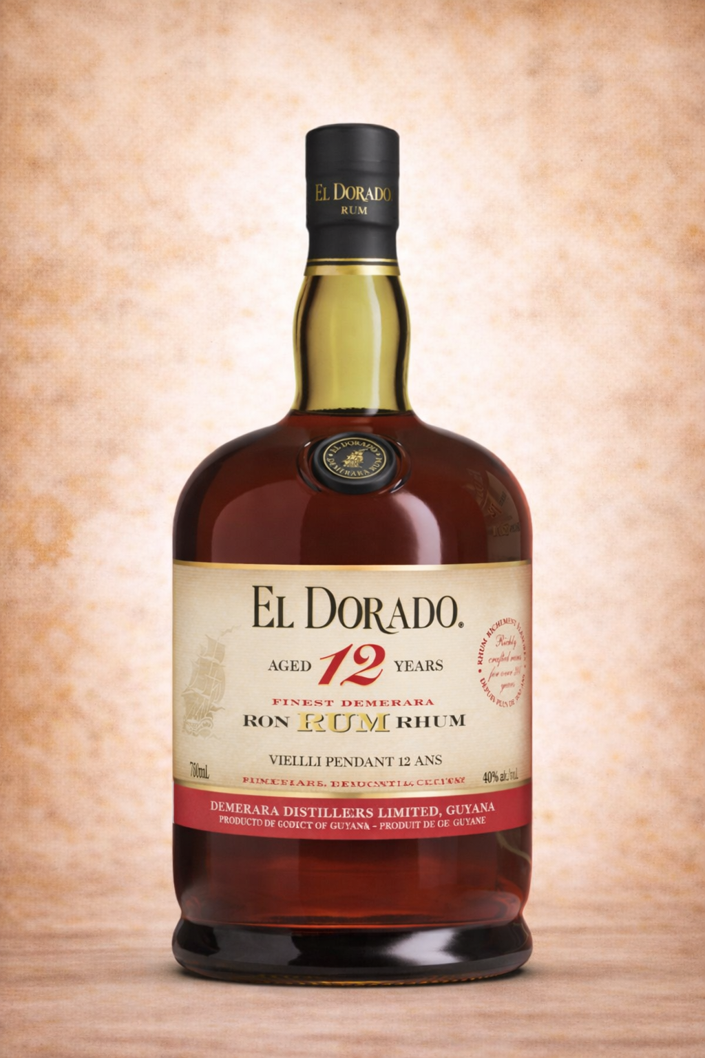 El Dorado 12 ετών — φωτογραφία φιάλης