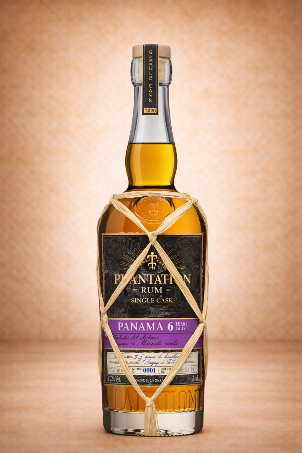 Plantation Panama single cask — φωτογραφία φιάλης
