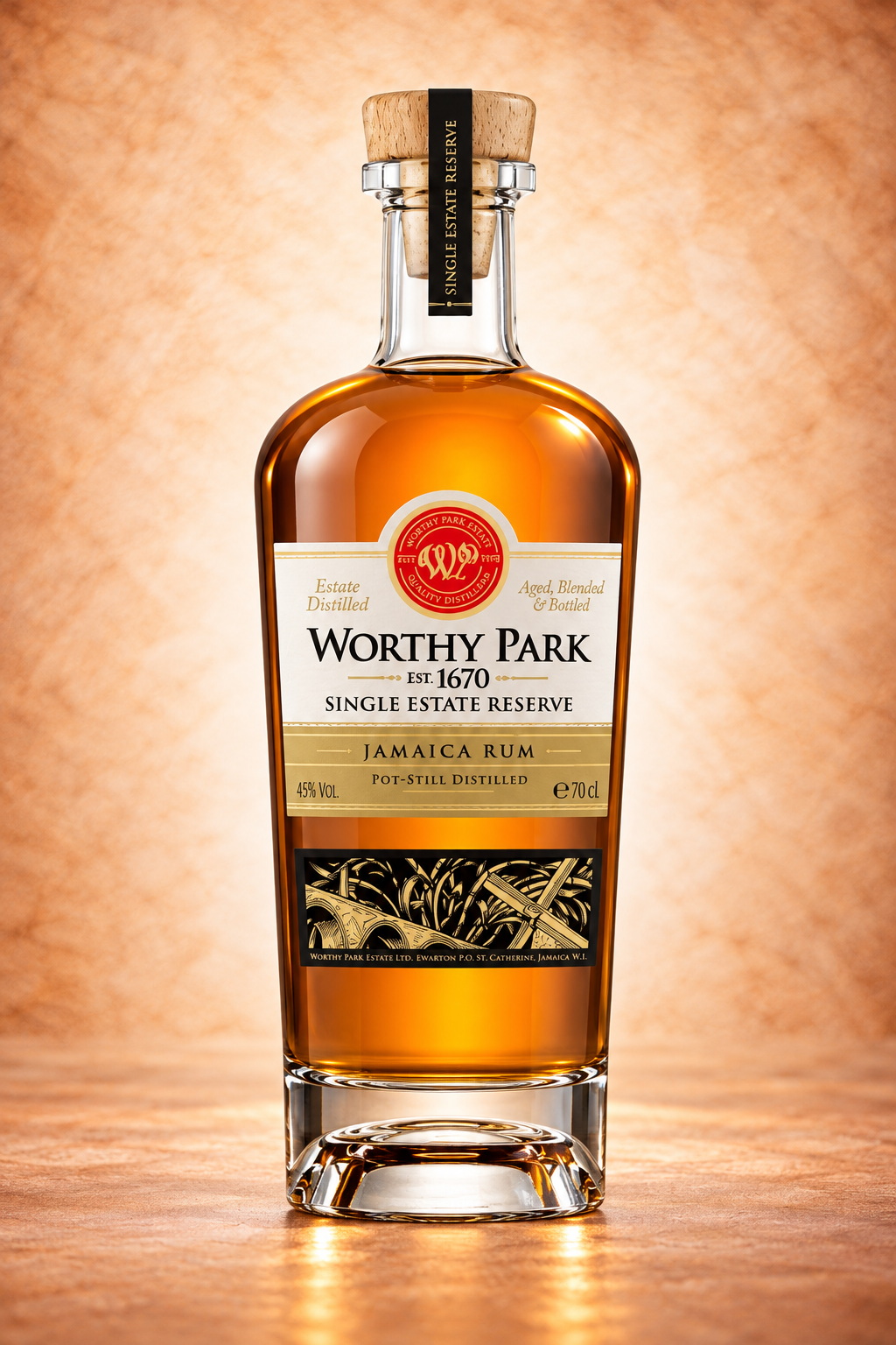 Worthy Park Single Estate — φωτογραφία φιάλης